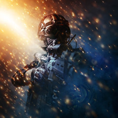 special forces soldier police, swat team member