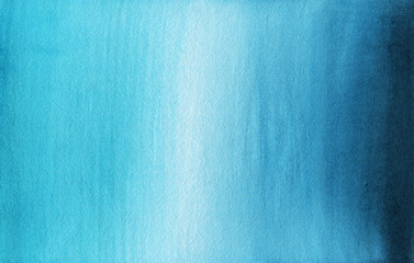 Watercolor blue background