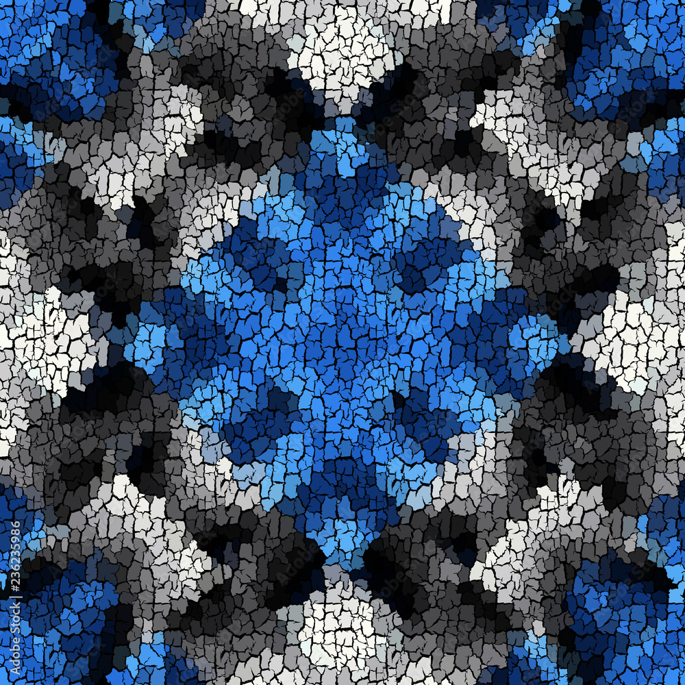 Poster seamless grunge abstract square pattern. paint grunge cracks.