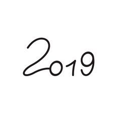 2019 text design for your promotional greetings cards