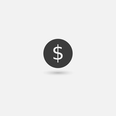 Currency. Money. Dollar. Vector illustration.