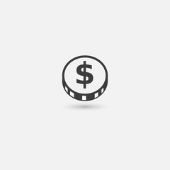 Currency. Money. Dollar. Vector illustration.