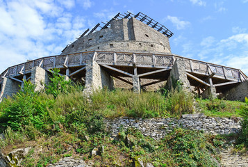 Old fortress in Transylvania Romania