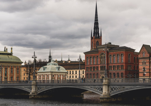 Bridge in Stockholm, Sweden