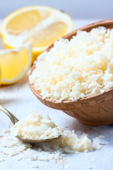 Lemon salt for cooking.