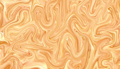 Liquid oil paint wave texture background, - 236245303