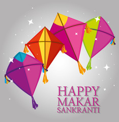 kites style to makar sankranki celebration