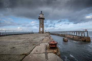 Whitby seaside town in the North East of England and a great place for photography