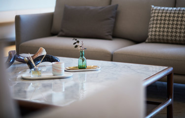 Stylish and simple home interior, 