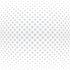 Geometric halftone vector pattern with stars. Usable as border, design element or background.