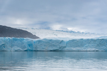 Fototapeta na wymiar Grey Glacier at Torres del Paine National Park in Chile