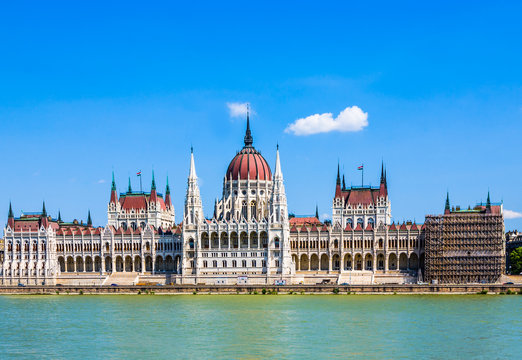  Hungarian parliament in Budapest