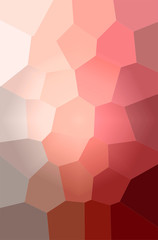 Illustration of abstract Red Giant Hexagon Vertical background.