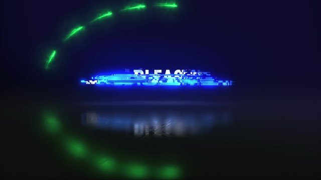 Pantalla de carga 3D