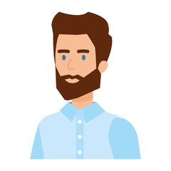 elegant businessman avatar character