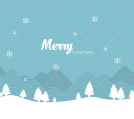 Christmas greeting card. Vector illustration