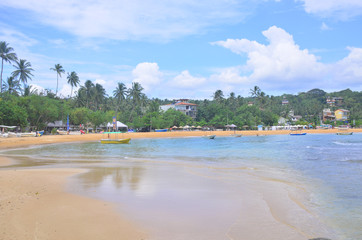 Landscape Unavatuna protected the Indian Ocean Sri Lanka