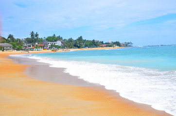 Landscape Unavatuna protected the Indian Ocean Sri Lanka