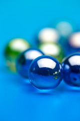 ガラスのビー玉　グラフィック素材