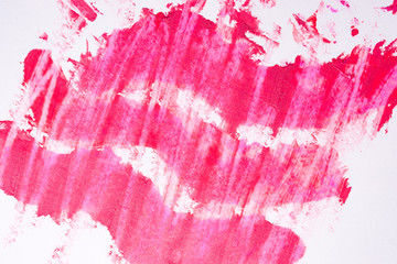 Abstract lipstick paint as background