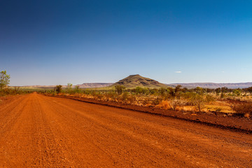 Fototapeta na wymiar outback road