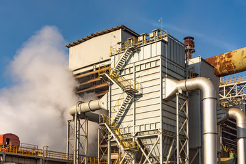Environmental protection equipment for steel mills, electrostatic precipitators and chimneys