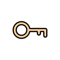 Password key vector illustration