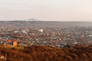 view of city of mountain
