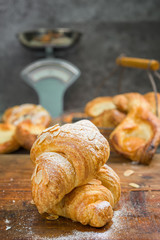 Fresh baked croissant.