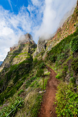 Landscape of madeira island - pico do arieiro
