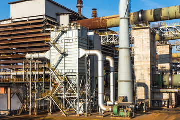 Environmental protection equipment for steel mills, electrostatic precipitators and chimneys