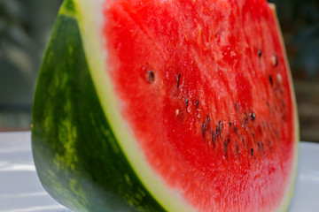 slices and pieces of watermelon