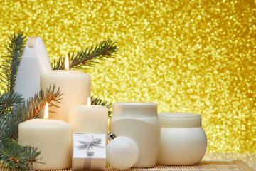 Spa composition and Christmas decorations