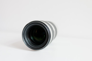 Objektiv einer Spiegelreflexkamera