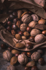Nuts still life