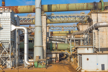 Environmental protection equipment for steel mills, electrostatic precipitators and chimneys