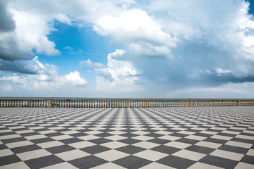 Terrazza Mascagni, Livorno, Toscana, Italia
