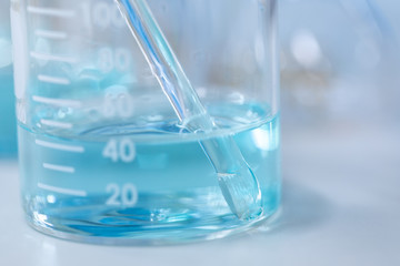 The study Analysis Chemical composition in laboratory.