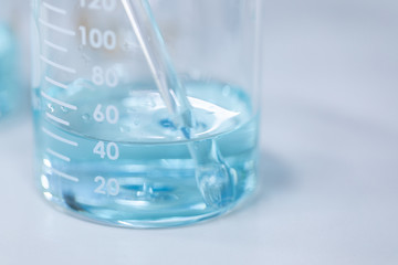 The study Analysis Chemical composition in laboratory.