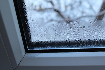 Creating condensation on the window