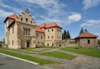 Fototapeta na wymiar Svratka Vysocina Castle Polna