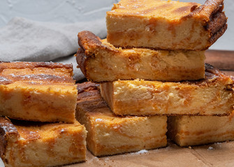  cake of cottage cheese and pumpkin