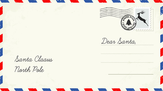 Christmas Letter to Santa Claus. Christmas Wish
