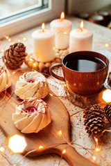 tea with sweets