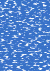 arrièreplan, bleu nuageux