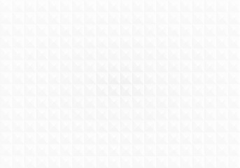 Abstract of gradient white square geometric pattern background.