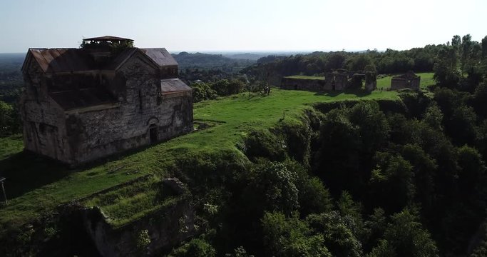Eastern Abkhazia, village of Bedia Agubedi . Here is Bedia Cathedral of St. Mary, built in the X century by King Bagrat II.