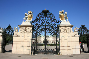 Gate to Belvedere