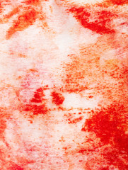 White napkin in red blood as background