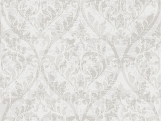 Vintage baroque ornament pattern Vector. Victorian Royal texture. Flower decorative design vertical. Trendy color decors